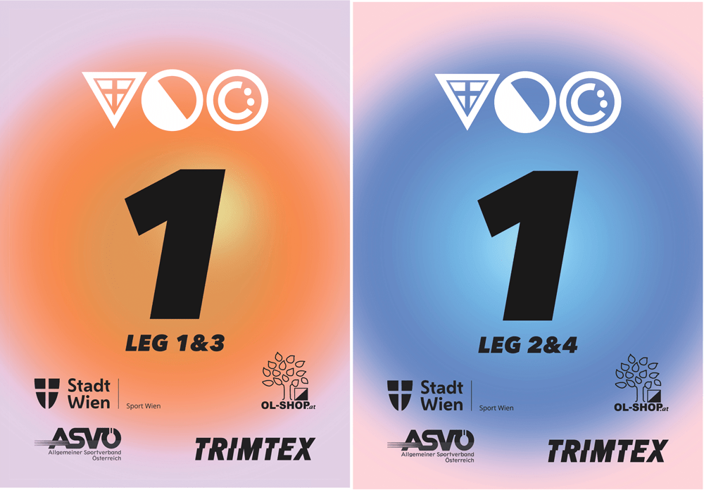 Relay number bibs